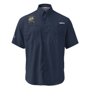 Premium Embroidered Men’s Columbia short sleeve button shirt